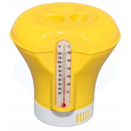 Bestway 58209 geltono termometro cheminių medžiagų dozatorius