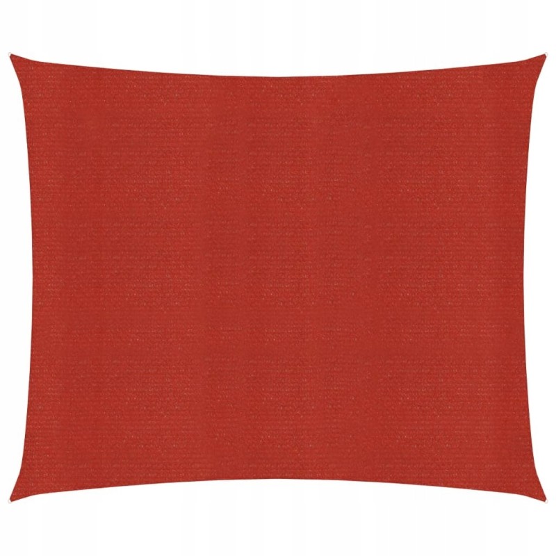 Atspalvio burė 160g/m² raudona 2,5x2,5m HDPE