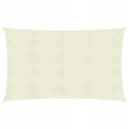 HDPE šešėlinė burė 4,5x2m, kreminė