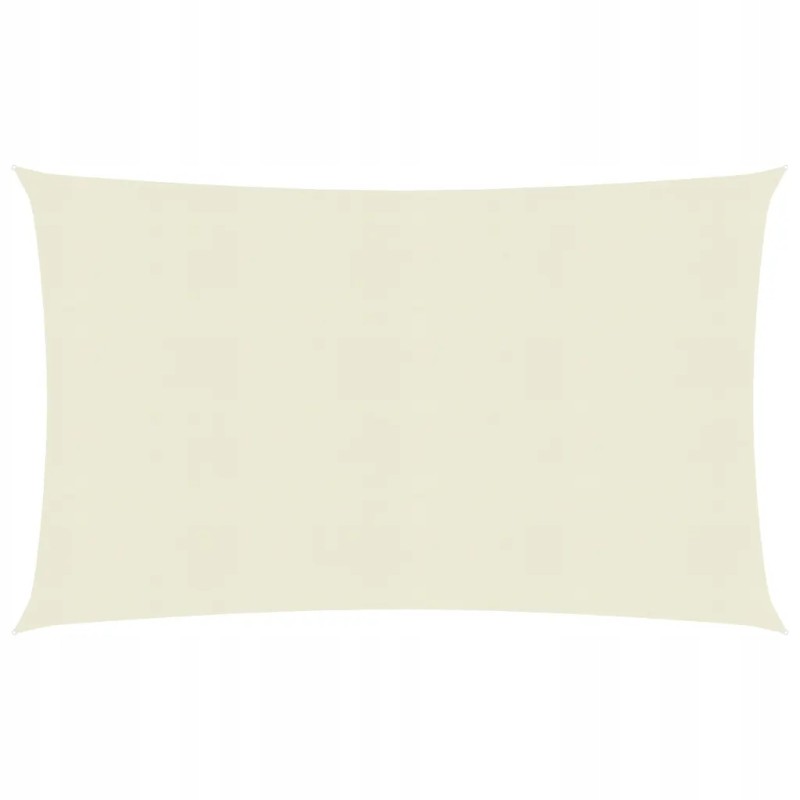 HDPE šešėlinė burė 4,5x2m, kreminė