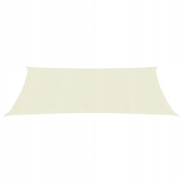 HDPE šešėlinė burė 4,5x2m, kreminė