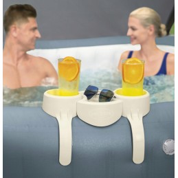 Puodelių laikiklis gėrimams ir prietaisams SPA sūkurinei voniai bestway