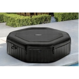 Rinkinys 2 x intex 11994 11993 sūkurinės vonios dangtelio tvirtinimo spaustukas juodas