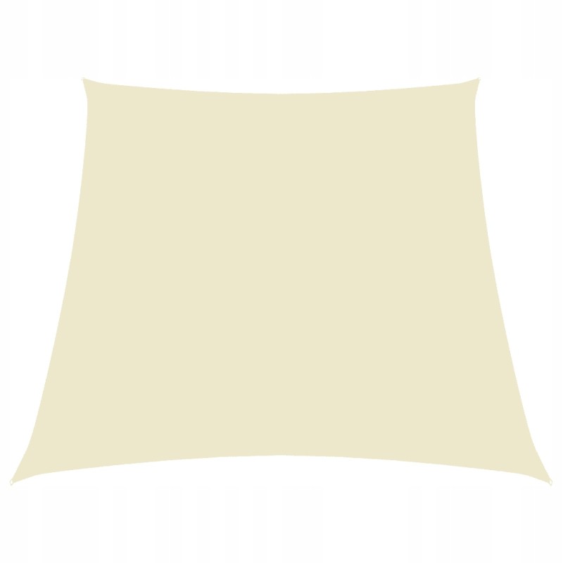 Sodo burė, oksfordo audinio, trapecijos formos, 2/4x3 m, kreminė