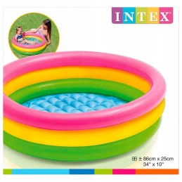 Intex apvalus pripučiamas baseinas 86 x 86 x 25 cm
