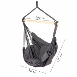 Pakabinama kėdė, braziliškas hamakas, sodo sūpynės, sodo sklypui