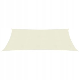 Šešėlių burė, 160 g/m², kreminė, 2x3,5 m, HDPE