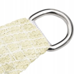 Šešėlių burė, 160 g/m², kreminė, 2x3,5 m, HDPE