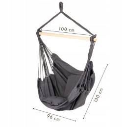 Braziliška pakabinama kėdė, hamakas, sodo sūpynės