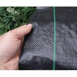 Agroaudinio mulčiavimas 90g, juodas kilimėlis, 1,6x1m