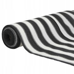 Antracito ir balto šešėlių tinklelis 1,8x10m HDPE 75g/m²