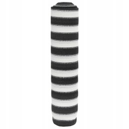 Antracito ir balto šešėlių tinklelis 1,8x10m HDPE 75g/m²