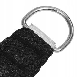 Apsauginė nuo saulės burė 160 g m2 juoda 3 5x3 5