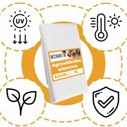 ☘️Agrotekstilės spyruoklinis kilimėlis 17g storio tvirtas dangalas 10x3,2m balta danga☘️