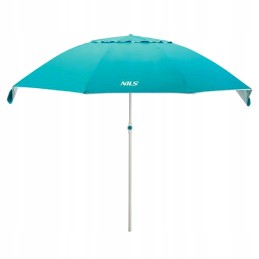 ⚡nc7822 turkio spalvos paplūdimio skėtis xl 220 cm nils camp⚡