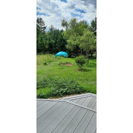 ⚡nc7822 turkio spalvos paplūdimio skėtis xl 220 cm nils camp⚡