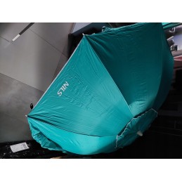 ⚡nc7822 turkio spalvos paplūdimio skėtis xl 220 cm nils camp⚡