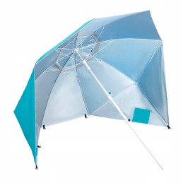 ⚡nc7822 turkio spalvos paplūdimio skėtis xl 220 cm nils camp⚡