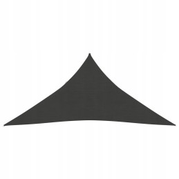Vidaxl burė nuo saulės 160 g m2 antracito 3x4x4 m HDPE