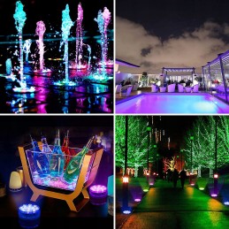 1x pool light underwater pool led remote control