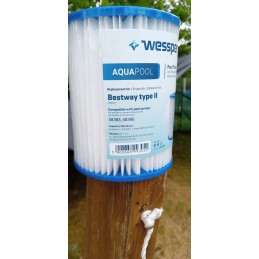 2x bestway 58094 tipo ii filtras ir 58383 baseino siurblys