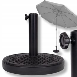 Pagrindas sodo skėčiui, stovas, svarmenų pagrindas, svoris 12 kg