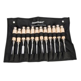 Drožybos kaltų rinkinys iš 12 sidabrinių linijų 250241