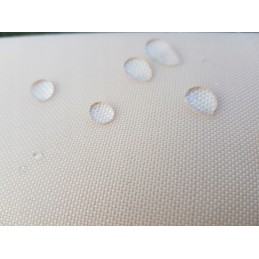 Ecru atspalvio sodo burė