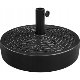 Juodas sodo skėčio stovas 411354bk