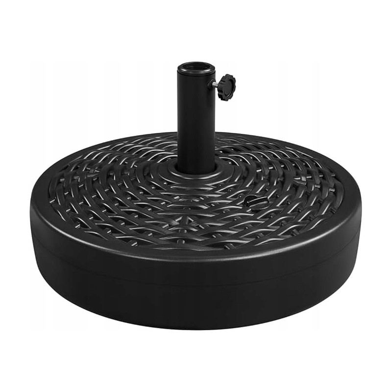 Juodas sodo skėčio stovas 411354bk