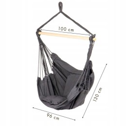 Braziliška pakabinama kėdė, hamakas, sodo sūpynės
