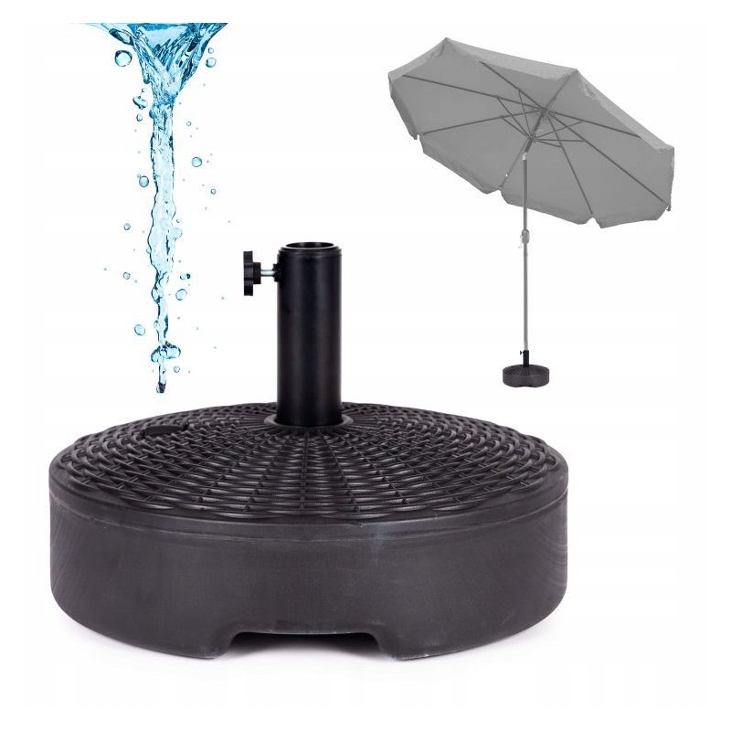 Svertas pagrindas skėčiui, stovas pripildytas vandens, 22 litrai