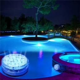 Jacuzzi baseino žibintai povandeninis akvariumo apšvietimas RGB nuotolinio valdymo pultelis 1 vnt