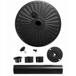 Sodo skėčio stovas, juodas pagrindas 411272bk