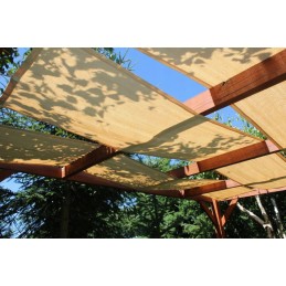 HDPE šešėlinė burė - pavėsinės juosta 0,5x5m