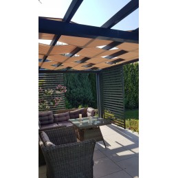 HDPE šešėlinė burė - pavėsinės juosta 0,5x5m