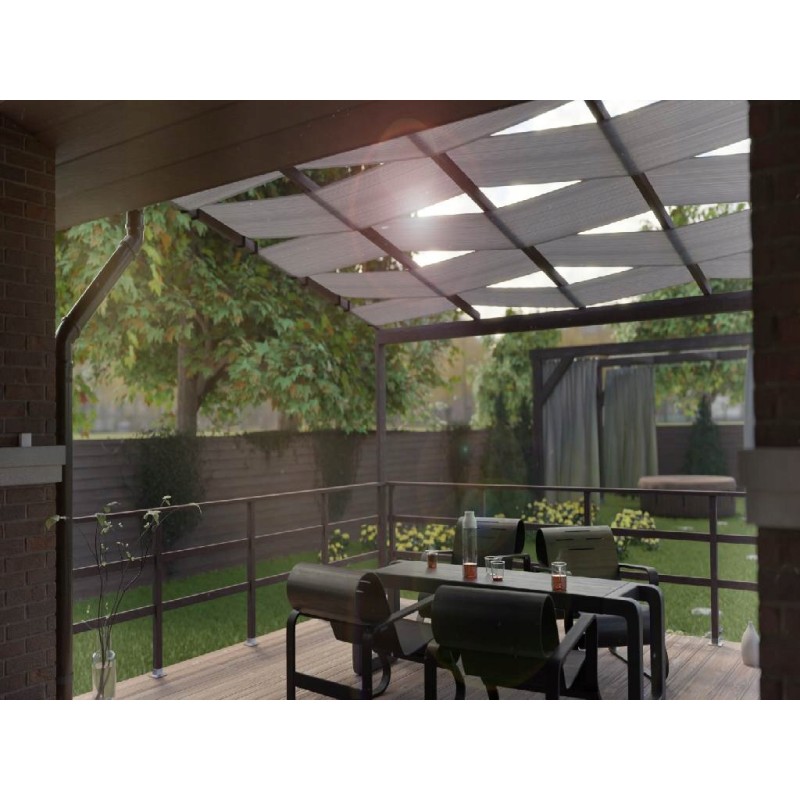 HDPE šešėlinė burė - pavėsinės juosta 0,5x5m