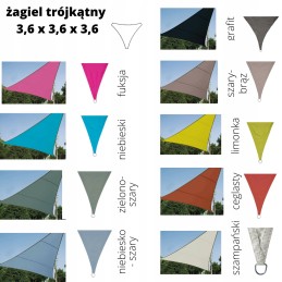 Grafito atspalvio burė - pralaidi - 3,6 x 3,6 x 3,6 m