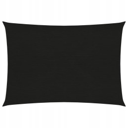 HDPE šešėlinė burė, 2,5x3,5 m, juoda