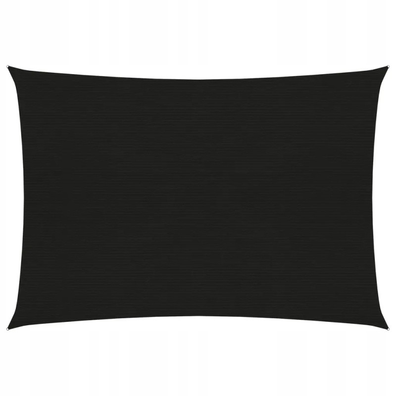 HDPE šešėlinė burė, 2,5x3,5 m, juoda