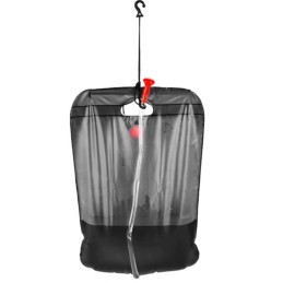 Camping shower, mobile, solar shower, 20l, accessories