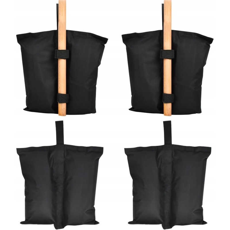 4x Velcro svorio krepšiai palapinei ar skėčiui sode palaikyti