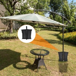 4x Velcro svorio krepšiai palapinei ar skėčiui sode palaikyti