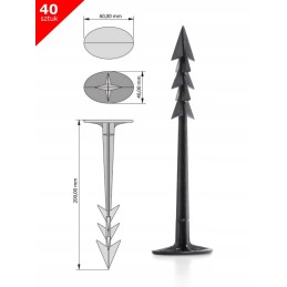 geopeg inkarai tvirtinimas prie grindų 40 vnt