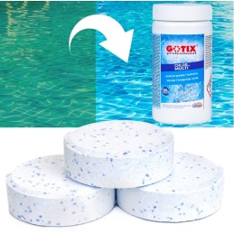 Chloras baseinams, sūkurinėms vonioms, chloras, didelės tabletės baseinams, baseinų chemikalai, 1kg
