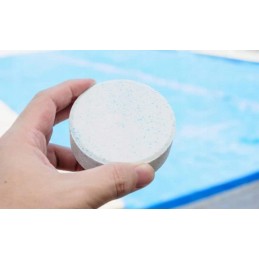 Chloras baseinams, sūkurinėms vonioms, chloras, didelės tabletės baseinams, baseinų chemikalai, 1kg