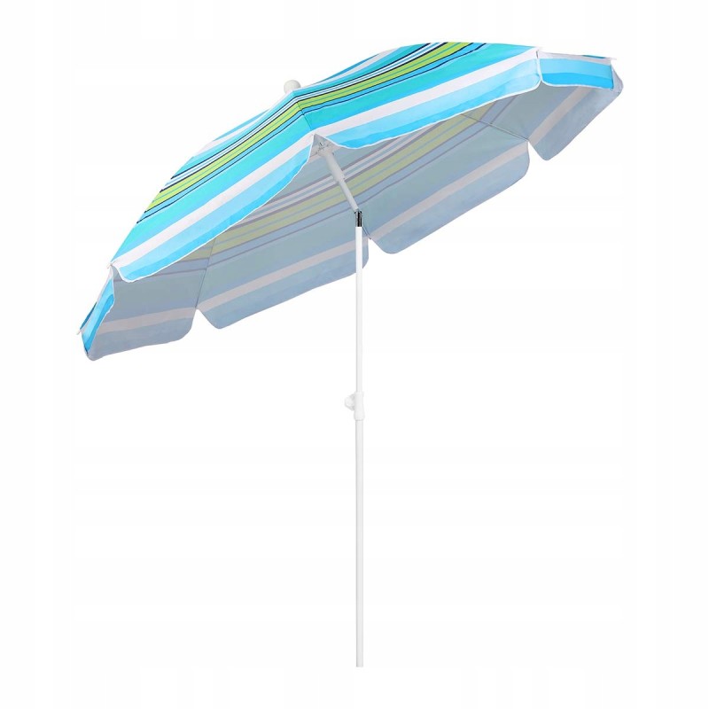 Sodo paplūdimio skėtis nuo saulės, 200 cm skersmens