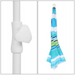 Sodo paplūdimio skėtis nuo saulės, 200 cm skersmens