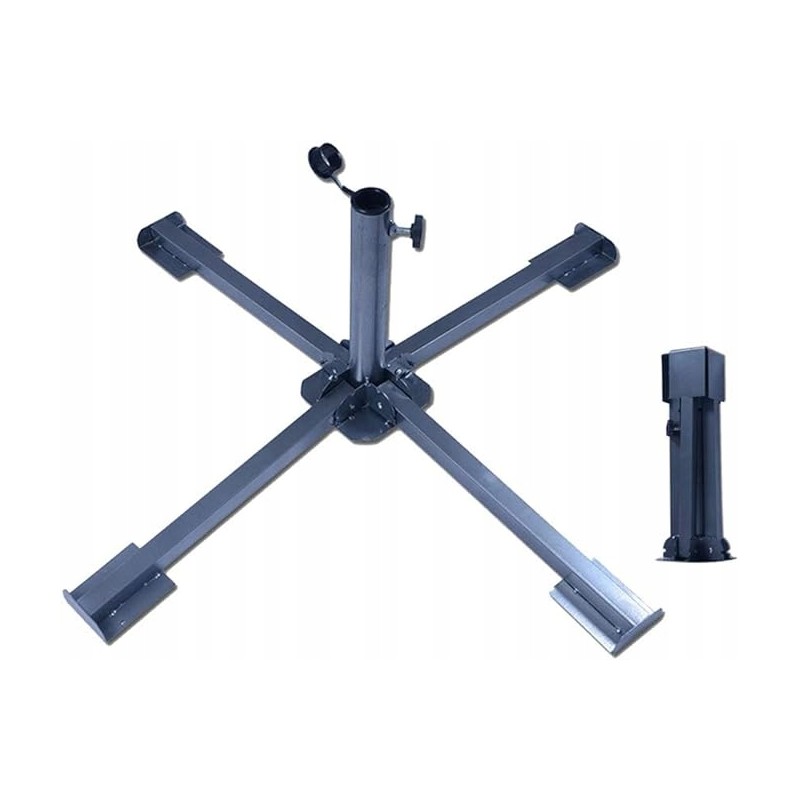 Sulankstomas didelis sodo skėčio pagrindas