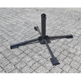 Sulankstomas didelis sodo skėčio pagrindas